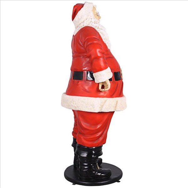 Large Fiberglass Santa Jolly Old Saint Nick Outdoor life size statue Giant